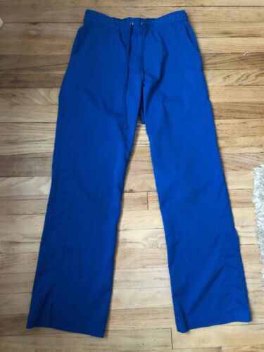 Healing Hands Purple Lable Royal Blue Scrub Pants Size S