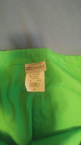 Uniform Advantage Lime Green Extra Large Tall Scrub Pants