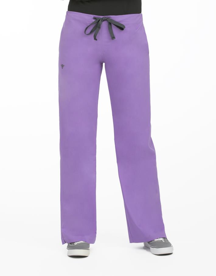 Med Couture 8705 Pant-Signature Purple/Charcoal