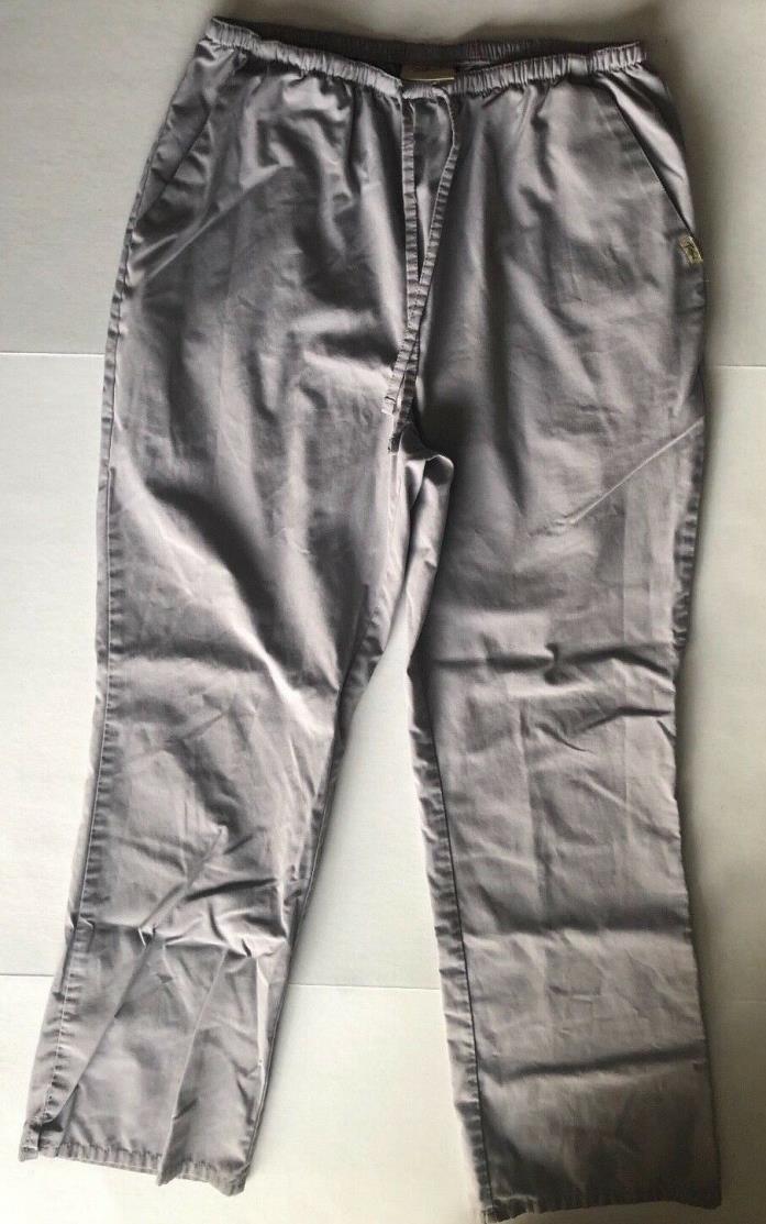 Afford light gray scrub pants-Drawstring waist-Women's MT