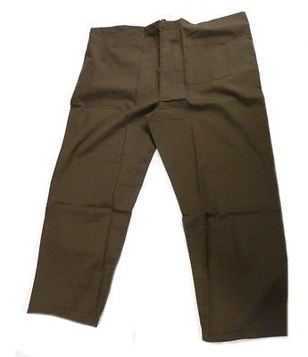 Scrub Pants Brown XL Adar 504 Drawstring Waist Uniform Bottom Unisex Blend New