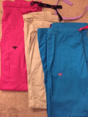 3 Pairs Med Couture scrub pants Xs-tall