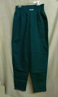 Scrub Pants Hunter Green S Elastic Boxer Waist Scrub Pants Uniform Super Scrubs