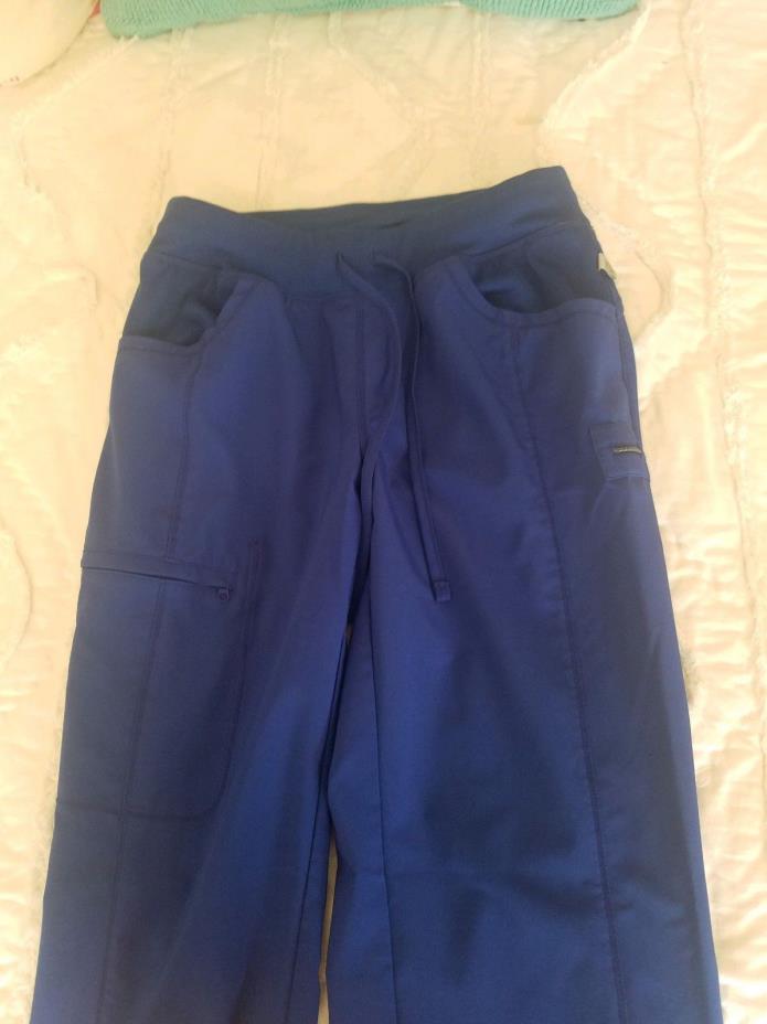 Infinity By Cherokee Low Rise Straight Leg Drawstring Scrub Pants w/Certainty S