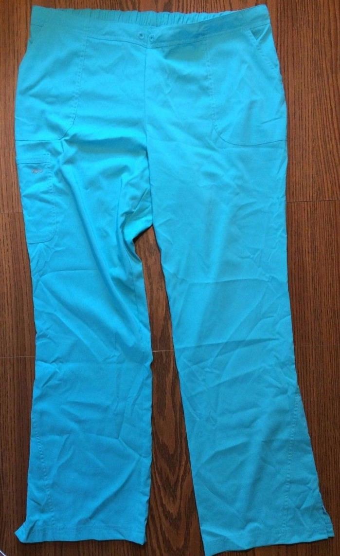 KD110 Riley Scrubs Pants Size XLT Barco Uniforms Turquoise New W/Out Tags