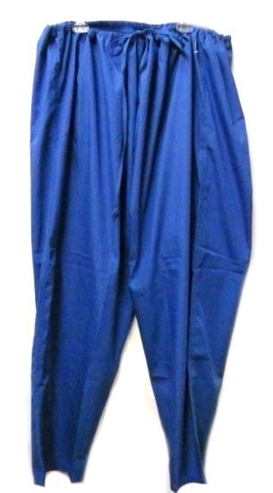 Dickies Scrub Pants Uniform Royal Blue Unisex Drawstring 5XL Medical Uniform New