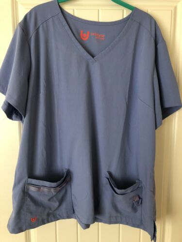 Urbane Ultimate Women's Ceil Blue Scrub Set Size 2XL Preowned