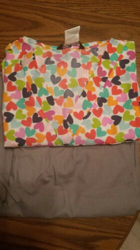 Womens Scrub Top And Pant Set 2x