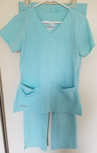 Grey's Anatomy by Barco Signature Scrubs, Size XS Top, Size S Bottoms