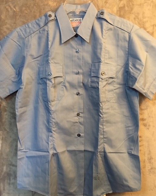 Mens Elbeco Paragon Police Security Officer Short Sleeve Shirt SZ 42 Made in USA