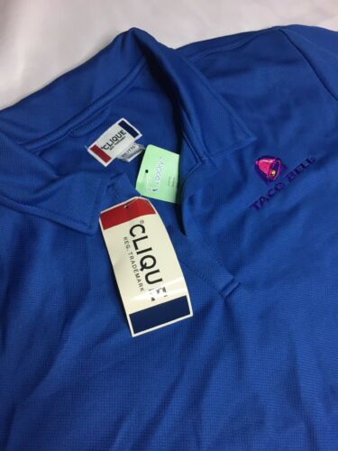 Taco Bell Cooldry Polo Shirt Employee XXL