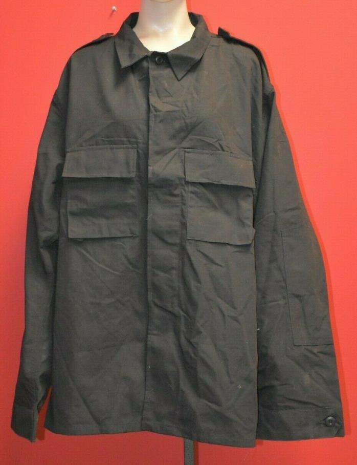 PROPPER Men's Uniform Tactical Combat Public Safety Shirt, Black, XXLL