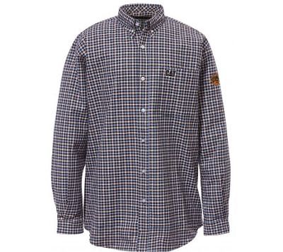 Caterpillar Flame Resistant Plaid Work Shirt, Floyd Plaid, Medium, 1610003-10667