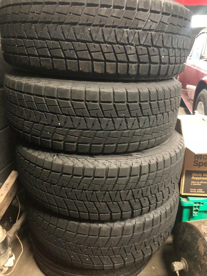 Used Blizzak Snow Tires- DM-V1: Size: P245/ 65R174 GUC