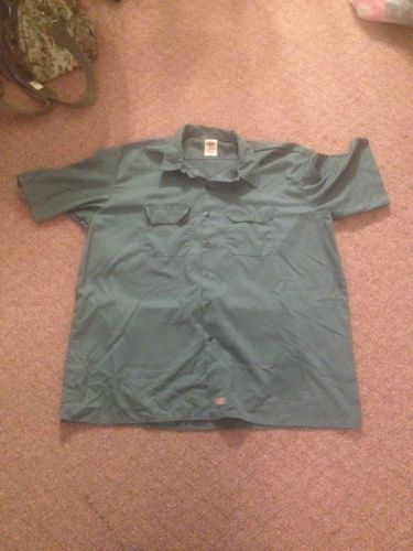 Men's Dickies Button Front Shirt Size 3XL