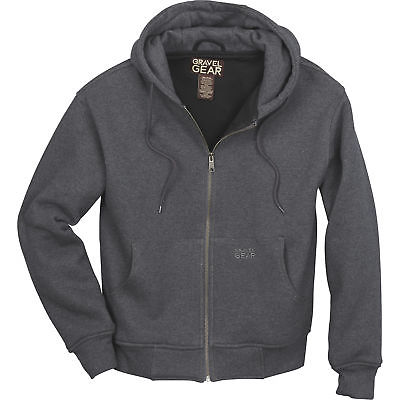 Gravel Gear Hooded Thermal-Lined SweatshirtHeather Gray, 2XL