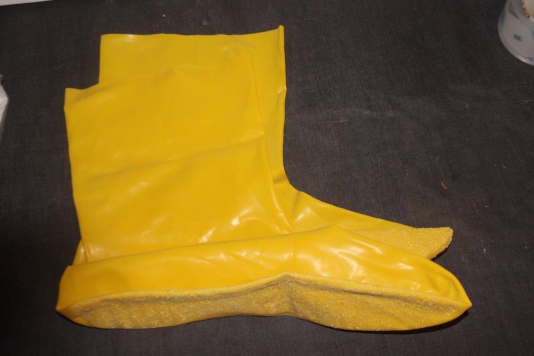Onguard Rubber Boot Cover L Hazmat Cleaning Protective Footwear Safety 1 Pair