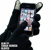 Hot Headz PolarEx Essentials- Texting Gloves - BLACK- MEDIUM