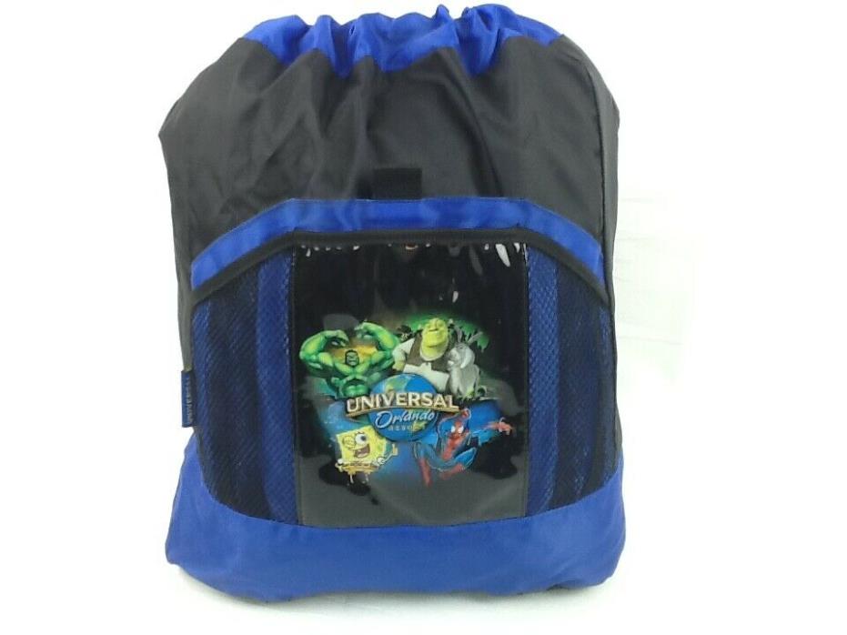 Universal, Sponge Bob, Shrek, Clinch sack sling, School Bag, Color: Blue