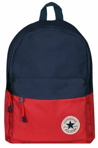 NEW CONVERSE CHUCK TAYLOR ALL STAR  BACKPACK RED & NAVY BLUE BOOKBAG.