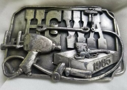 HCWA Belt Buckle Hesston Assembler Packager 1985 Siskiyou Vintage Workers r1