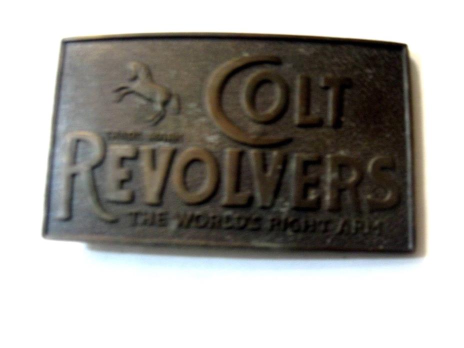 colt revolvers used brass belt buckle