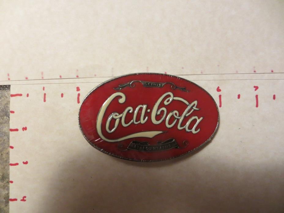 New Vintage Coca Cola Belt Buckle