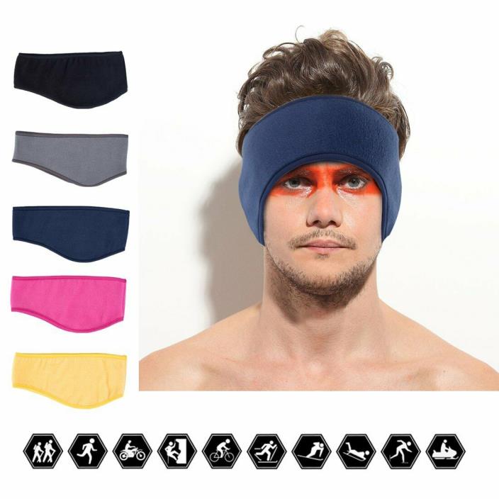 3 PACK Winter Fleece Headband Ear Warmer for Men Women for Yoga Running Work Out