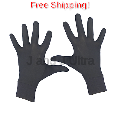 Terramar Thermasilk Glove Liner Black Large