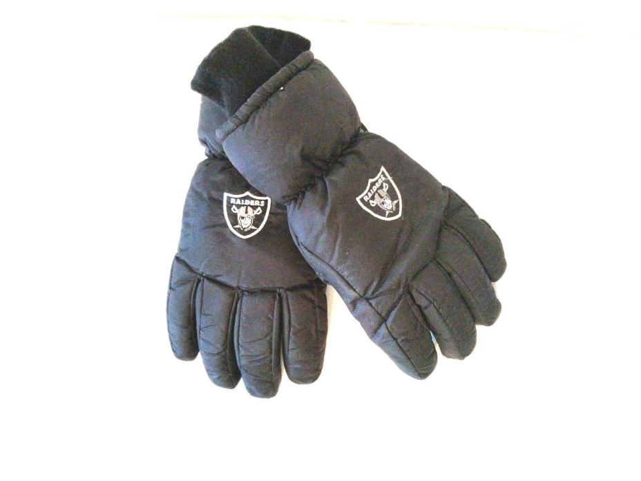 Oakland Raiders Thinsulate Snow Gloves