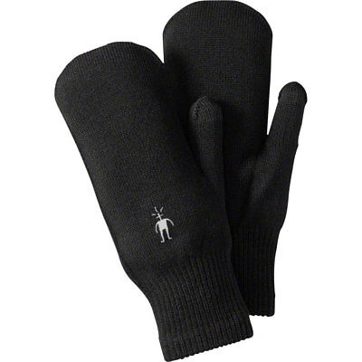 Smartwool Knit Mitt Glove: Black SM
