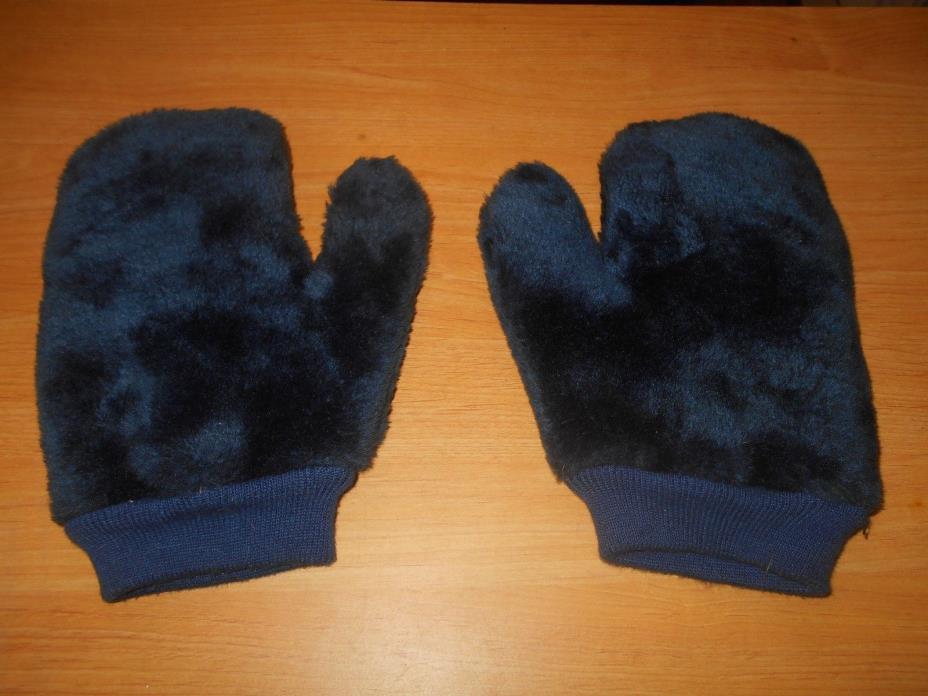 Warm mittens with cotton insides