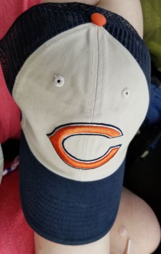 Chicago Bears NFL Trucker Mesh Adjustable Cap Hat .. NEW