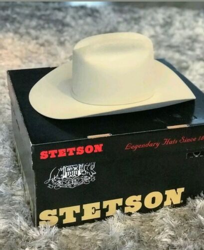 30X Stetson El Patron Silverbelly Beaver Fur Felt Western Cowboy Hat