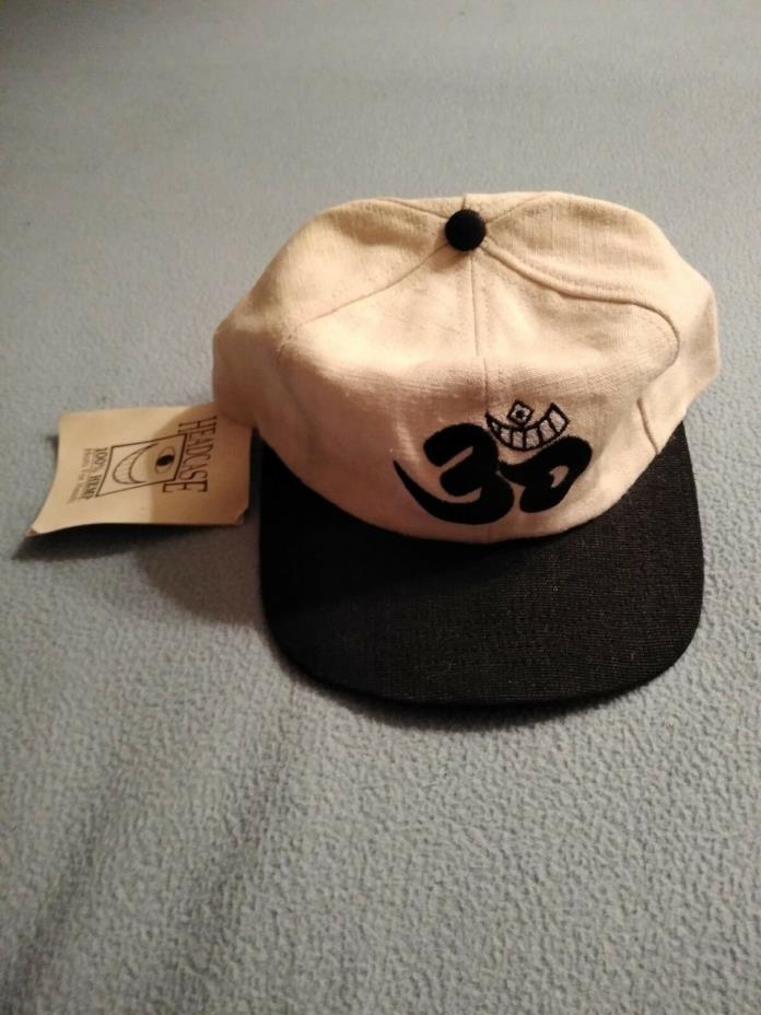 Baseball Hat Cap 100% HEMP HEADCASE VINTAGE NWT Cheshire Cat