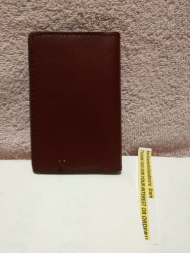 Fashion Practical Leather Business Credit ID Card Holder Case Wallet Oxford Red
