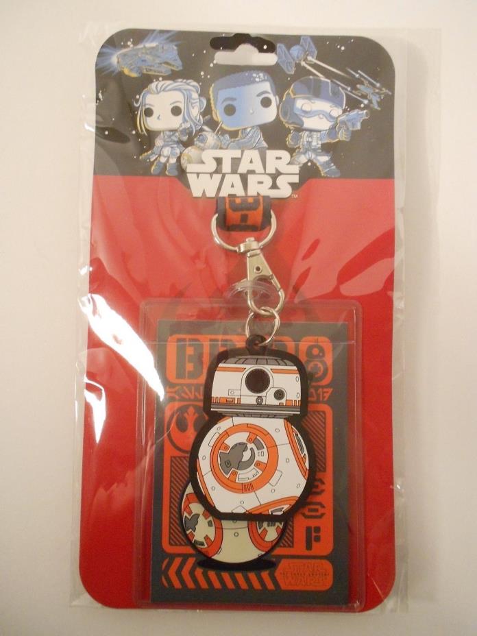 STAR WARS Funko BB-8 LANYARD - The Last Jedi, The Force Awakens - New In Package