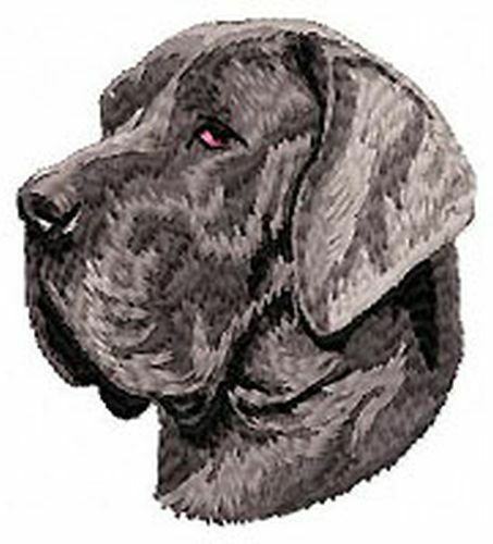 Great Dane Dog, Embroidered, Patches 2.9