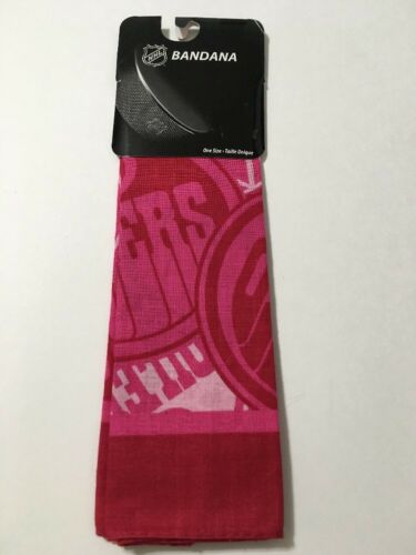 Pink NHL Edmonton Oilers Bandana One Size Fits All Scarf Cotton NEW