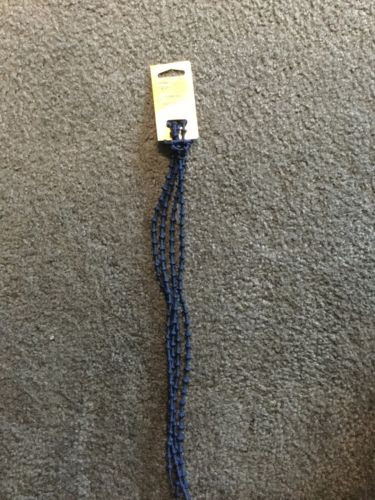 Ultimate Comfort Shoelaces Knotty Boys 40 Inches Navy -