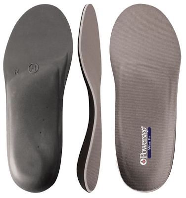 Powerstep Wide Fit Orthotics - 3e-6e Size: Ij - M12-13.5 / W14-14.5