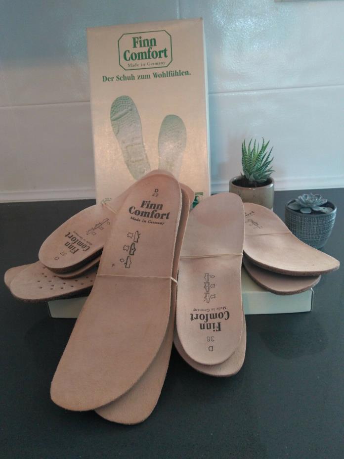 SIZE D 47 FINN COMFORT CLASSIC REPLACEMENT PERFORATED FOOTBED HARD INSOLE