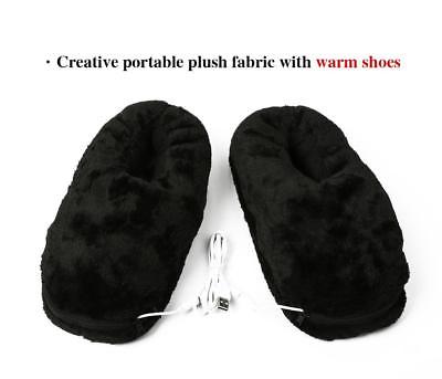 7Buy One Pair Plush USB Electric Heating Slippers Shoe Keep Foot Warmer for