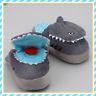 Silly Slippez Grey Mouth Opening Sneaky Slipper/ House-shoe Size Small