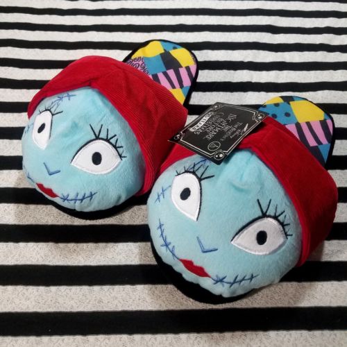 The Nightmare Before Christmas Sally Slippers Adult Size Large 8-9 NWT new tsum