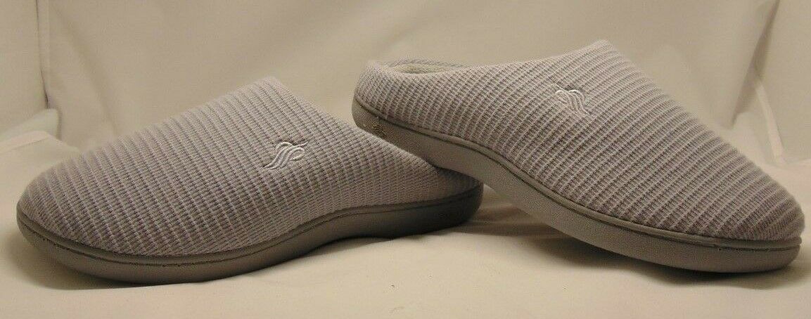 Wishcotton Women's Breathable Cotton Memory Foam House Slippers Indoor/Outdoor