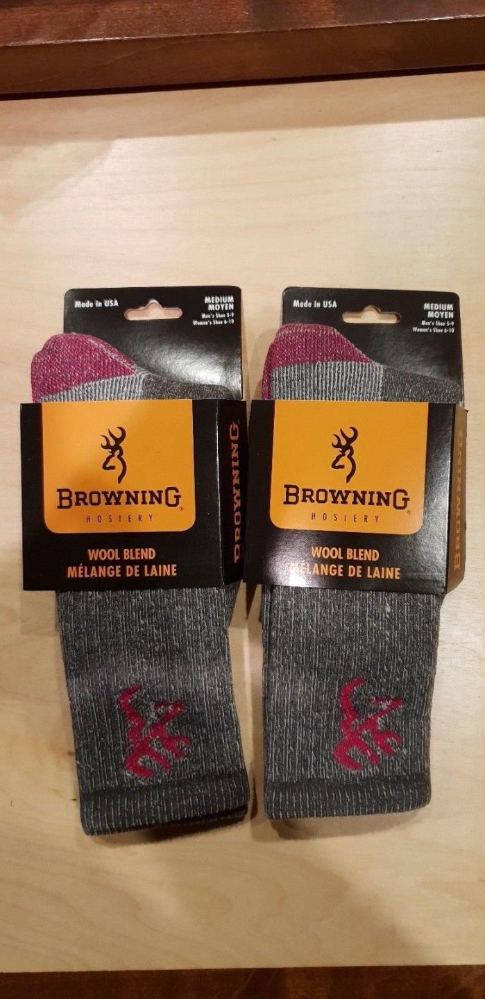 Browning Heavyweight Warm Wool Boot Sock - 2 pack - Women's Hunting