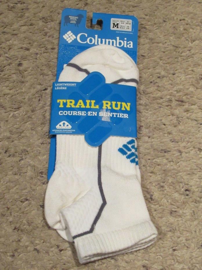 Columbia Womens Mens Merino Wool Trail Run Running Socks