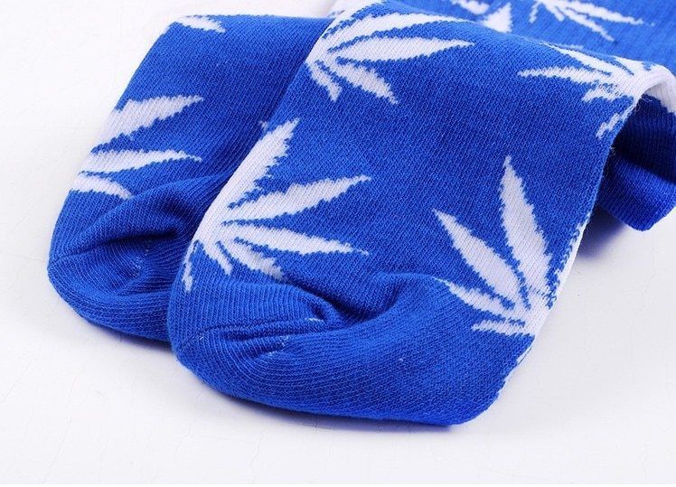 High Quality Weed Leaf Socks