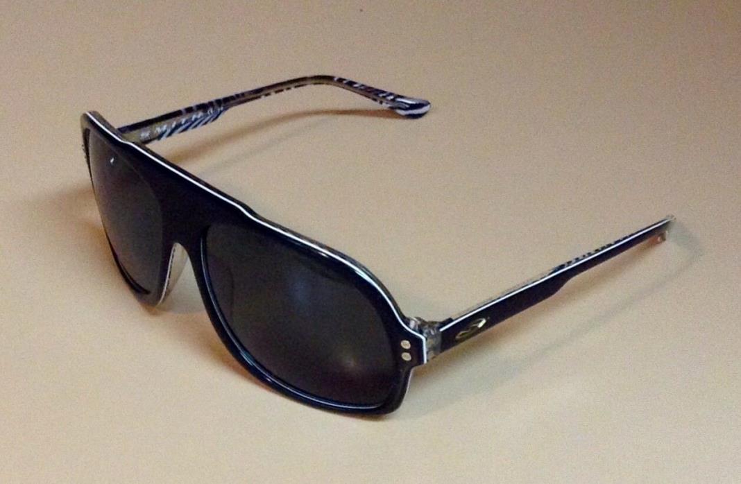 SMITH Nolte Sunglasses - Black Zebra Frame/Gray Lenses